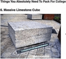 Limestone Cube GIF - Limestone Cube College GIFs