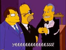 the simpsons the yes guy yes yass yis