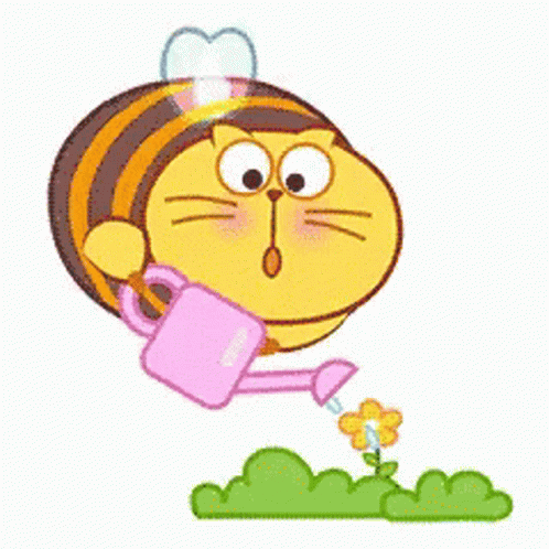 Bee Cat GIF - Bee Cat Flower GIFs
