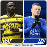 Watford F.C. Vs. Leicester City F.C. Pre Game GIF - Soccer Epl English Premier League GIFs