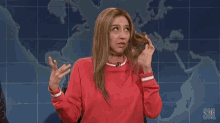 Smell Hair Saturday Night Live GIF - Smell Hair Saturday Night Live Snl GIFs