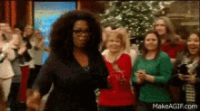Oprah Excited GIF - Oprah Excited Dance GIFs