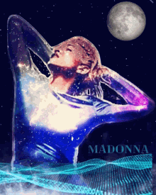 Madonna Music GIF - Madonna Music Outer Space GIFs