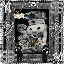 Gangsta Dough Boy Pillsbury Gangster Money Thug GIF