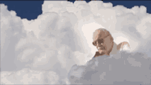 Stan Lee Dont Make Me Come Down There GIF - Stan Lee Dont Make Me Come Down There Clouds GIFs