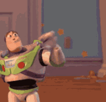 Toy Story Buzz Lightyear GIF - Toy Story Buzz Lightyear Laughing GIFs