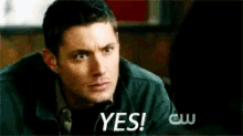 Yes Dean GIF - Yes Dean Winchester GIFs