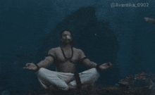 Prabhas Adipurush GIF - Prabhas Adipurush Meditation GIFs