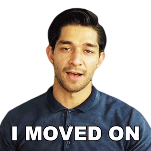 I Moved On Wil Dasovich Sticker - I Moved On Wil Dasovich Moving On Stickers