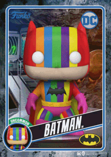 Funko Pop Batman GIF - Funko Pop Batman Rainbow GIFs