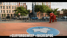 Clifford Clifford The Big Red Dog GIF - Clifford Clifford The Big Red Dog Slam Dunk GIFs