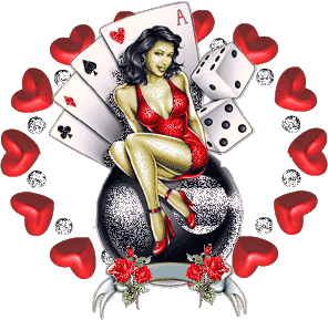 Lady Poker Ace Sticker - Lady Poker Ace Dice Stickers