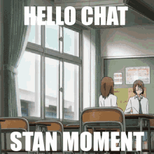 Hello Chat Stan Moment GIF - Hello Chat Stan Moment GIFs
