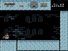a screenshot of a video game called mario x 8