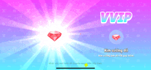 a screenshot of a game that says vip
