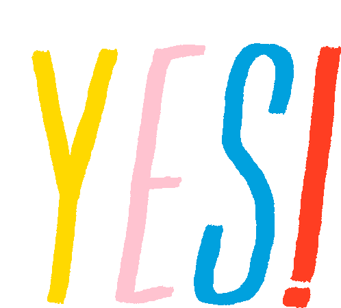 Yes Yeah Sticker - Yes Yeah Quote Stickers