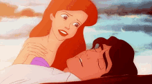 Ariel Sleeping GIF - Ariel Sleeping Flirt GIFs