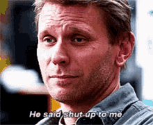 Supernatural Lucifer GIF - Supernatural Lucifer Shut Up GIFs