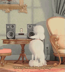 When No One'S Home GIF - Secret Life Of Pets Heavy Metal Rock GIFs