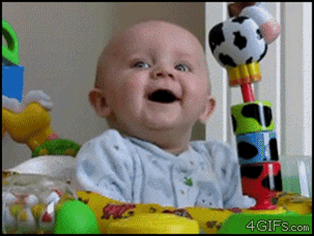 4gifs Funny Baby GIF - 4gifs Funny Baby Baby - Discover & Share GIFs