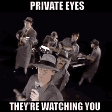 Hall And Oates Private Eyes GIF - Hall And Oates Private Eyes Theyre Watching You GIFs