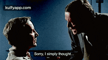 Sorry, I Simply Thought....Gif GIF - Sorry I Simply Thought... Inspector Lewis GIFs
