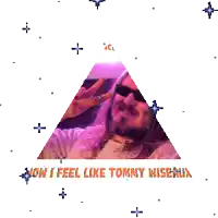 a pixel art of a man with a beard and sunglasses with the words " i love you " below him