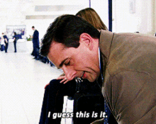 The Office Michael Scott GIF - The Office Michael Scott I Guess This Is It GIFs