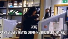 Jeff Cant Believe Theyre Doing The Stockport Contract GIF - Jeff Cant Believe Theyre Doing The Stockport Contract Peep Show GIFs