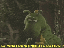 Dudley The Dragon So What Do We Need To Do First GIF