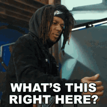 Whats This Right Here Jid GIF - Whats This Right Here Jid Destin Choice Route GIFs