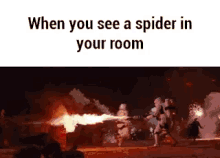 Spider In Room When You See A Spider GIF - Spider In Room When You See A Spider When Your Ex GIFs