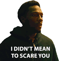 I Didn'T Mean To Scare You Tosin Cole Sticker