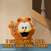 I Have Got A Real Treat For You Today Garfield GIF
