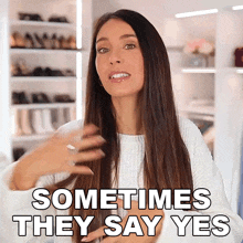 Sometimes They Say Yes Shea Whitney GIF - Sometimes They Say Yes Shea Whitney They Occasionally Agree GIFs