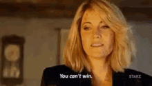 You Cant Win Blond GIF - You Cant Win Blond Loser GIFs