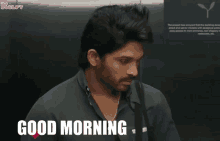 Good Morning Allu Arjun GIF - Good Morning Allu Arjun Gif GIFs