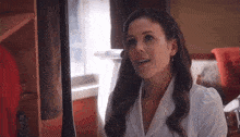 Nathan Elizabeth Natebeth Wcth Hearties Seasonsix Library Hand Touch Sparks Attraction Hallmark GIF - Nathan Elizabeth Natebeth Wcth Hearties Seasonsix Library Hand Touch Sparks Attraction Hallmark GIFs
