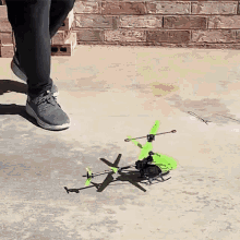 Stepping On The Toy Helicopter Basically Homeless GIF