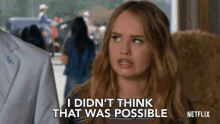 Possible Didnt Think It Was Possible GIF - Possible Didnt Think It Was Possible Debby Ryan GIFs