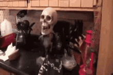 Skeleton Shake GIF - Skeleton Shake Arms GIFs