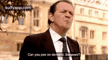 Can You Pee On Demand, Sergeant?.Gif GIF - Can You Pee On Demand Sergeant? Lewis GIFs
