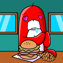 Wassie Burger GIF - Wassie Burger Hungry GIFs