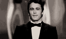 James Franco At The Oscars GIF - James Franco Nervous Oscars GIFs