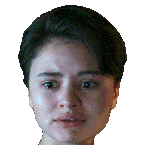 Crying Bridget Sticker - Crying Bridget Gabrielle Echols Stickers