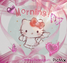 Morning Hello Kitty GIF - Morning Hello Kitty Cute GIFs