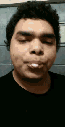 chewing bubblegum