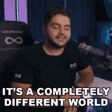 Its A Completely Different World Ignace Aleya GIF - Its A Completely Different World Ignace Aleya A Totally Different World GIFs