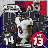 New England Patriots (13) Vs. Baltimore Ravens (14) Half-time Break GIF - Nfl National Football League Football League GIFs