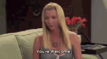 You'Re Welcome GIF - Yourewelcome Urwelcome Friends GIFs